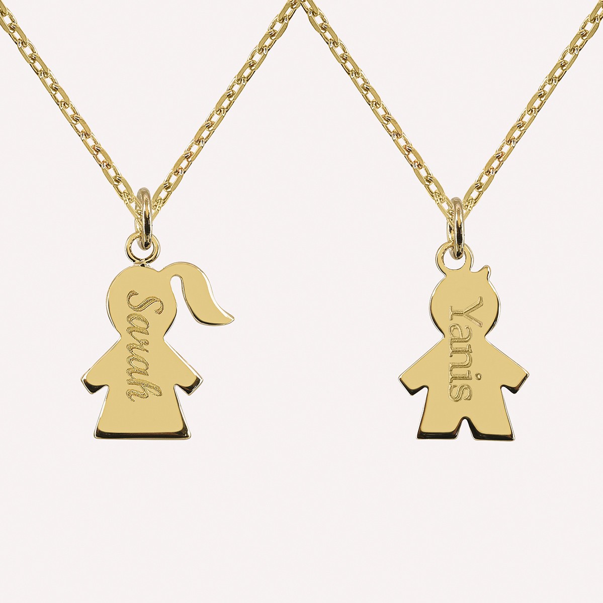Pendentif Vintage Médaille Avec Chaîne Et Pampilles - Couleur Argent - Pour Enfant - Parfait état