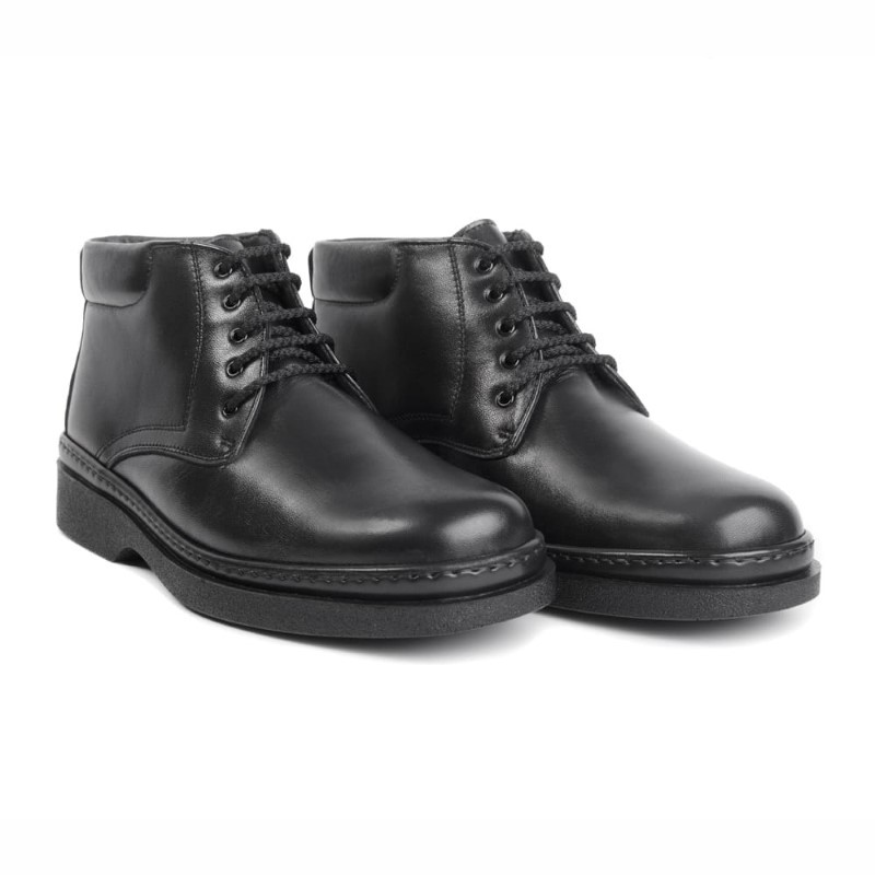 Botas negras con cordones comodidad absoluta y versatilidad, mod