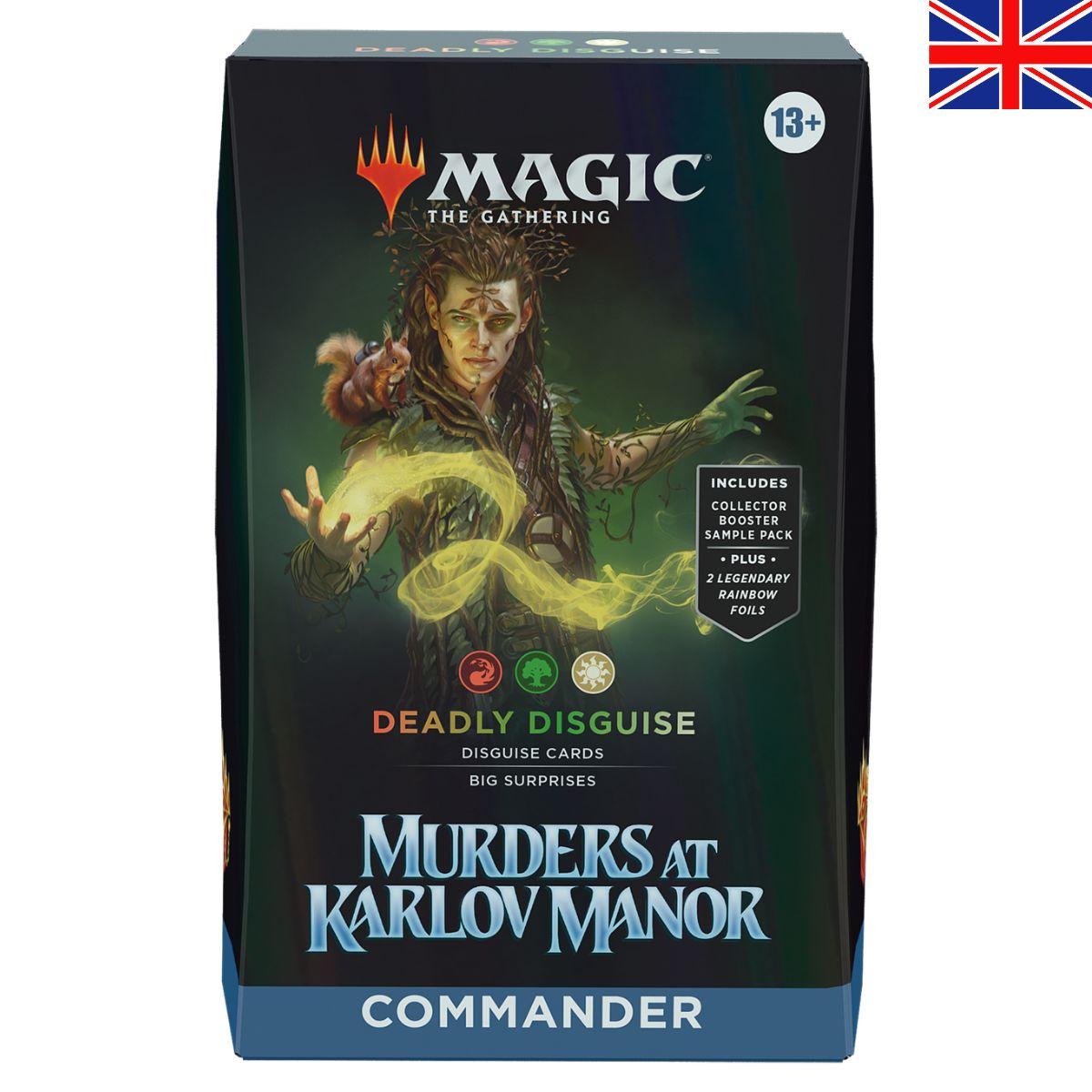 magic: the gathering murders at karlov manor collector booster box Magic Gathering: Commander Deck Play Boosters are the ideal booster for the play environmentespecially Limited format events Murders at Karlov Manor Available