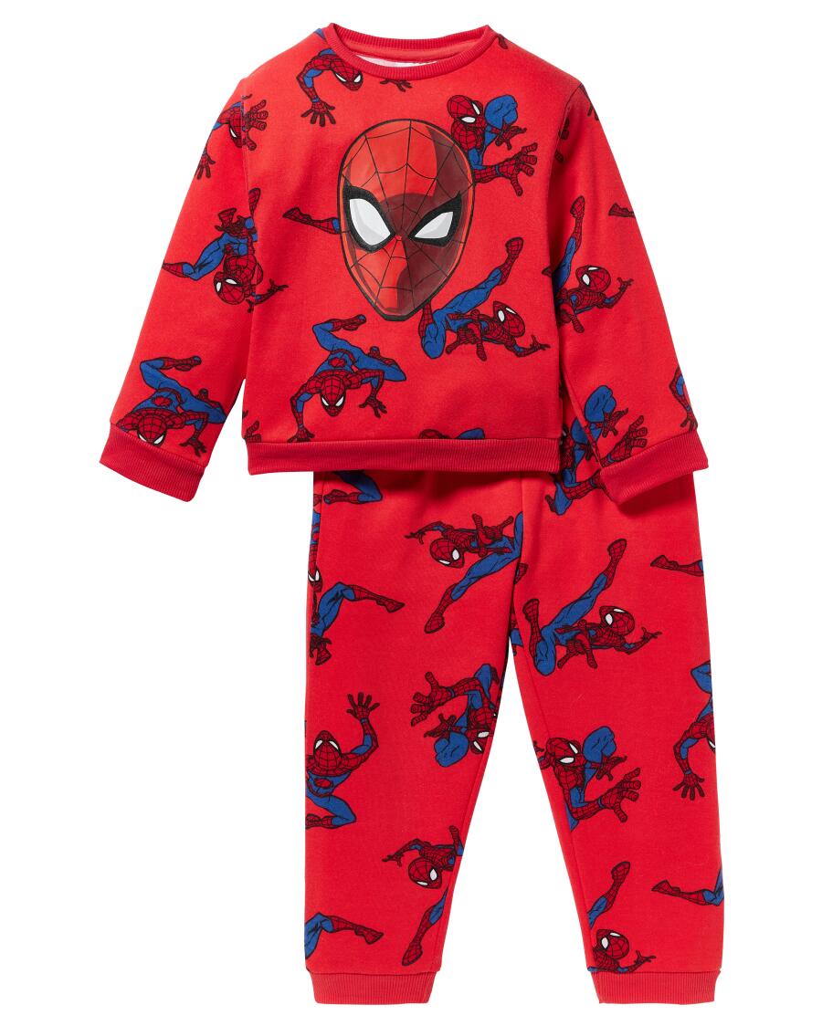 Spider-Man Jogginganzug, Spider-Man, rot Günstig bei KiK