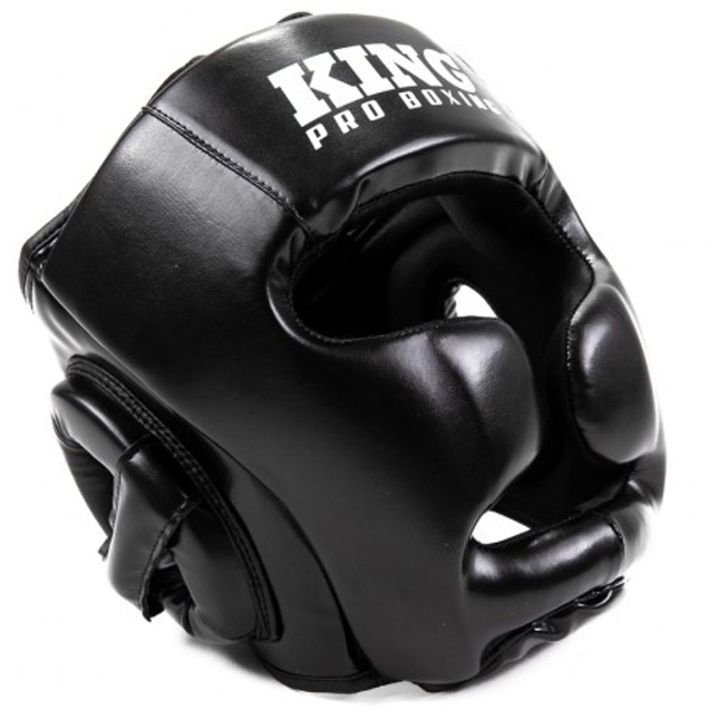 KING PRO BOXING Head Guard, Revo 1, black, L Equipment