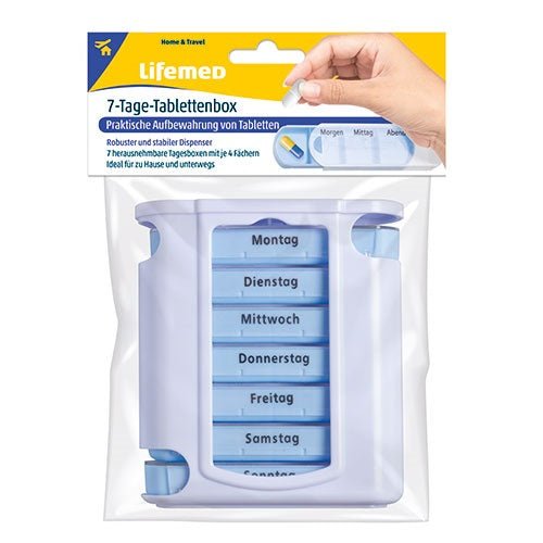7-Tage-Tablettenbox | LIFEMED  jetzt bei Medi-Inn bestellen!