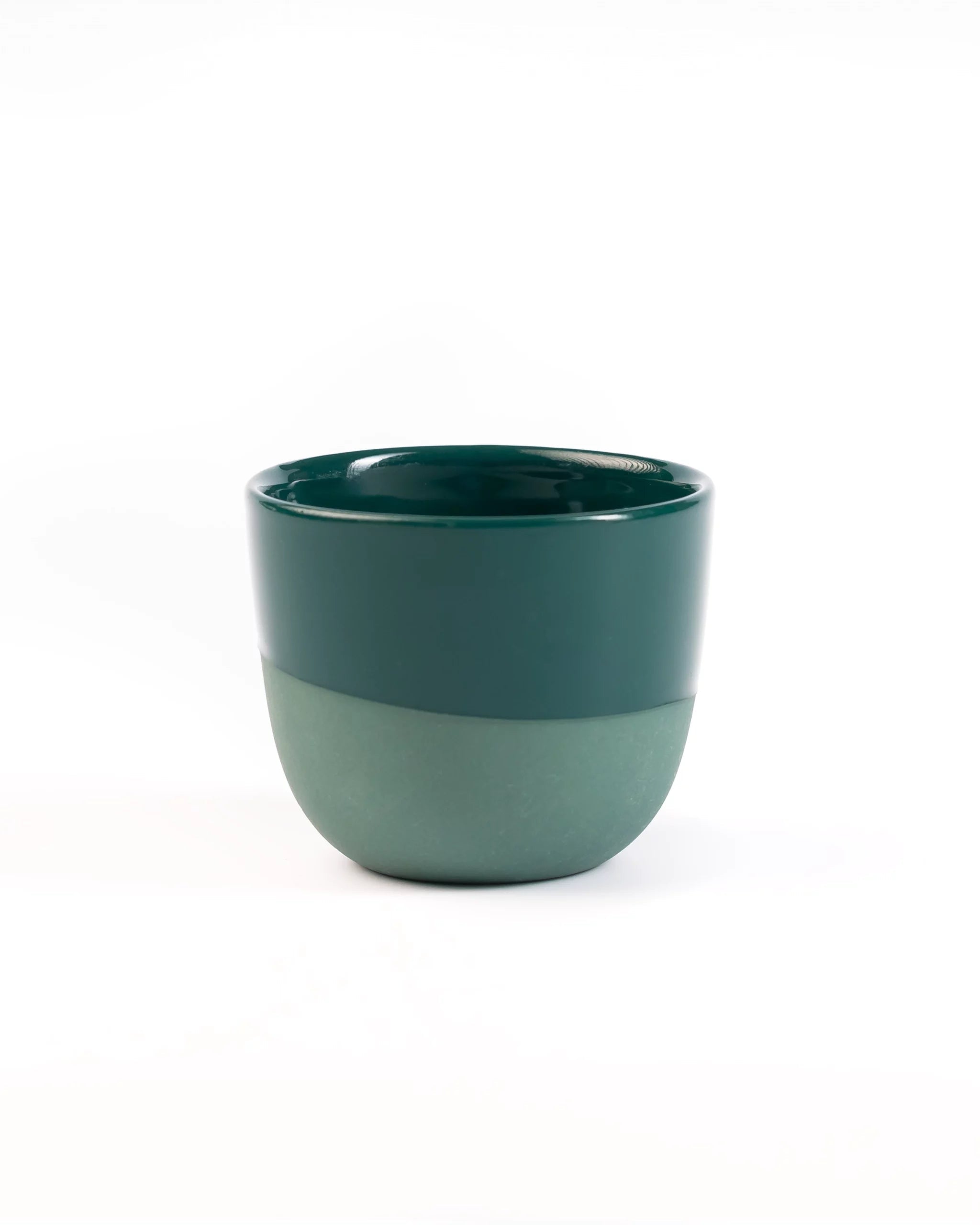 Espresso Cup – Half Glazed - 60ml - Handcrafted - Barista-Essentials