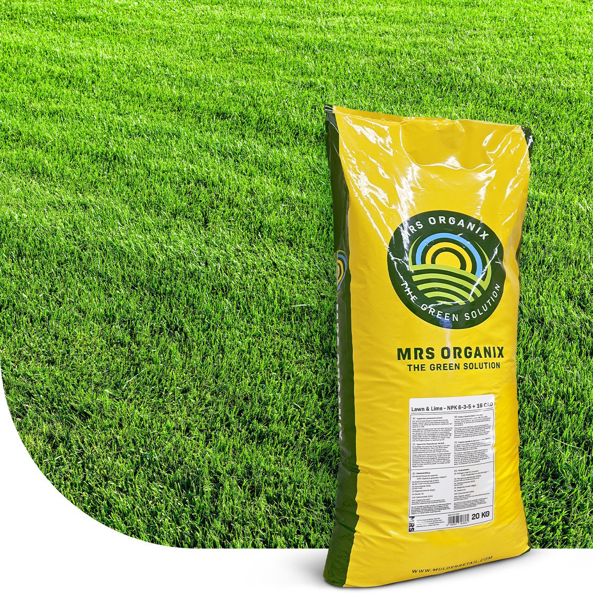 Lawn & Lime  Organischer Rasendnger mit Kalk 18 kg