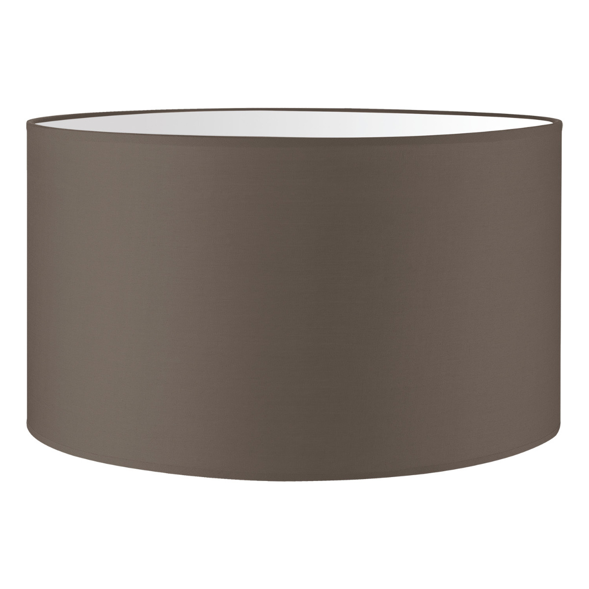 EINLICHT FABRIC 38CM - Plafonnière - Plafondlamp 2X E27, Taupe Stoffen Lampenkap