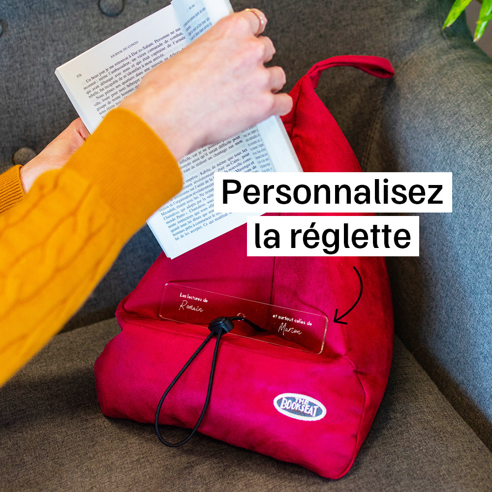 Coussin Livre De Lecture Personnalisé – Idée Cadeau Originale Pour Les Amoureux Des Livres