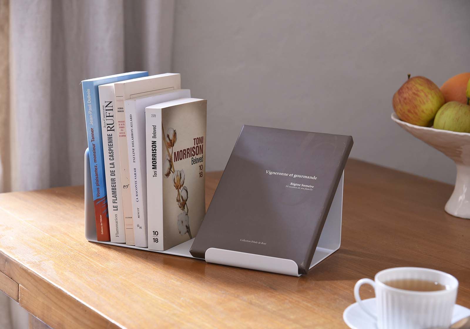10 Supporti Per Libri In Acrilico Trasparente – Altezza 15 Cm – Espositori Per Libri, Foto, Riviste - 2