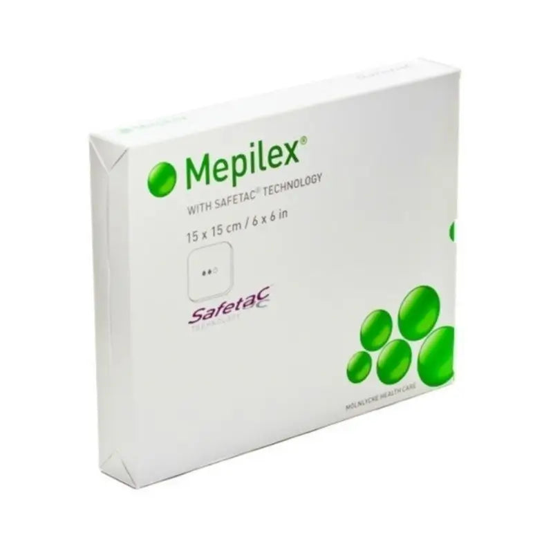 Mepilex Lite 医療用ドレッシング 15x15cm×30枚 Molnlycke® Mepilex® Lite Dressing – AliMed