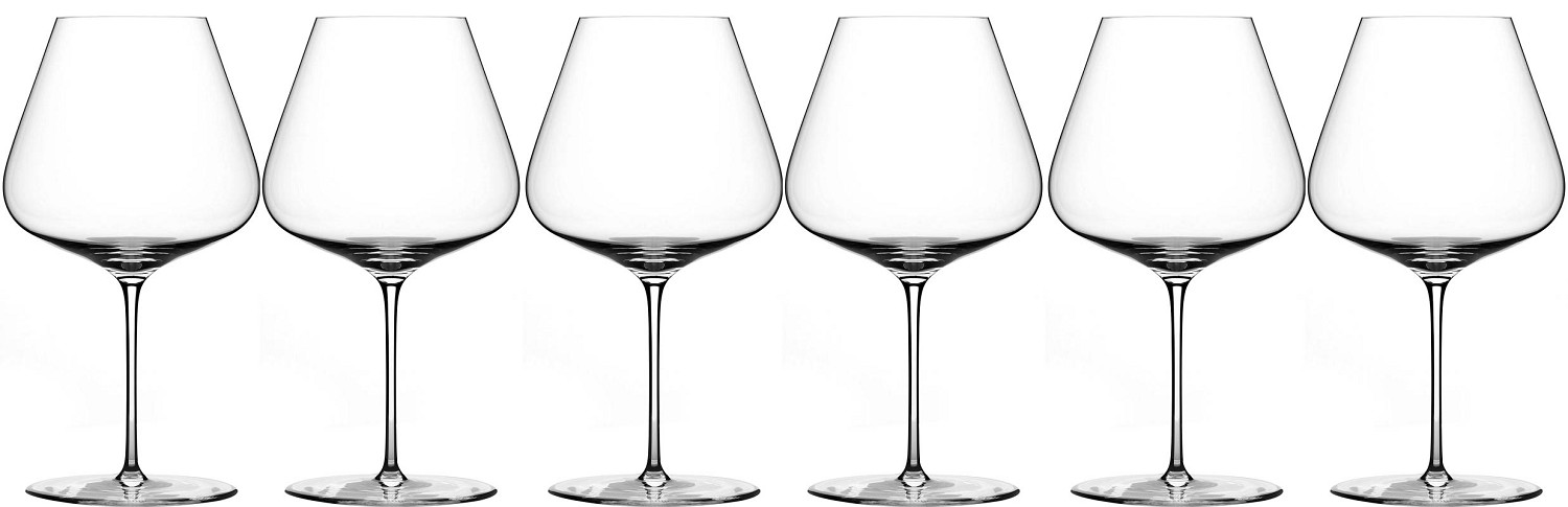 Zalto Burgunder Glas, mundgeblasen, 6er Set –