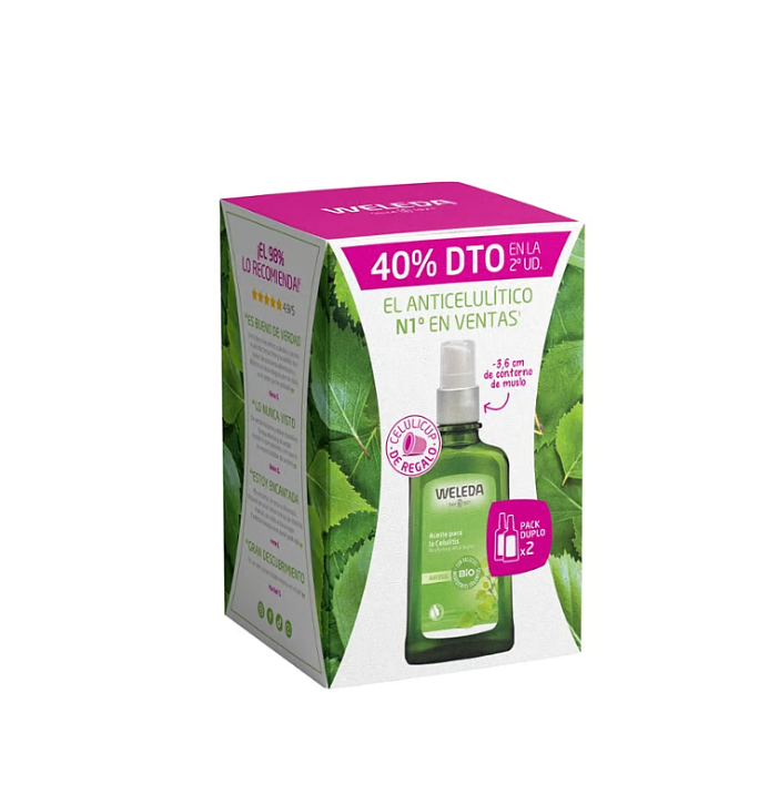Tratamiento Anticelulitico Aceite Abedul Weleda Lactancia Aceite
