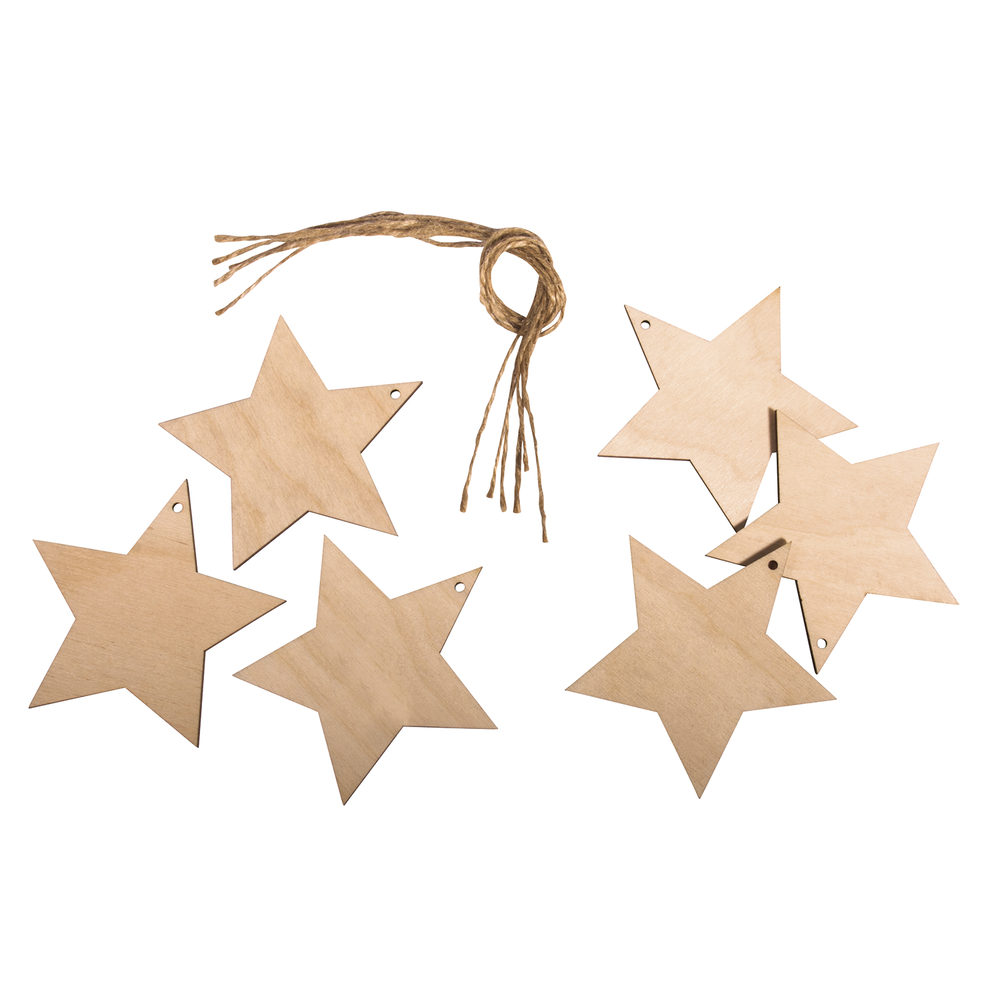 Holz Fliegenpilze, 2,5cm ø, 3,3cm, 2 Farben, SB-Btl 5Stück - Eifachan