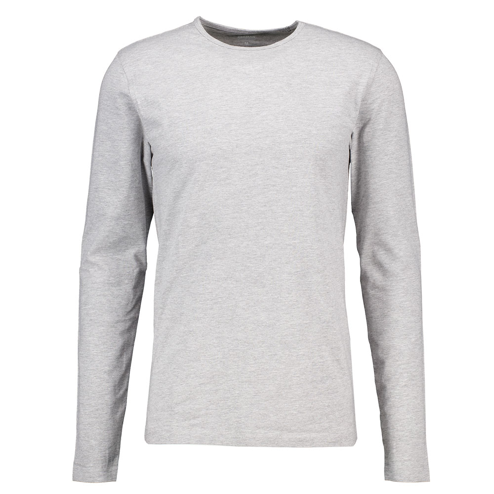 Lange Mouwen Zeeman Basic Shirt Kind Longsleeve Zeeman Wit Shirt