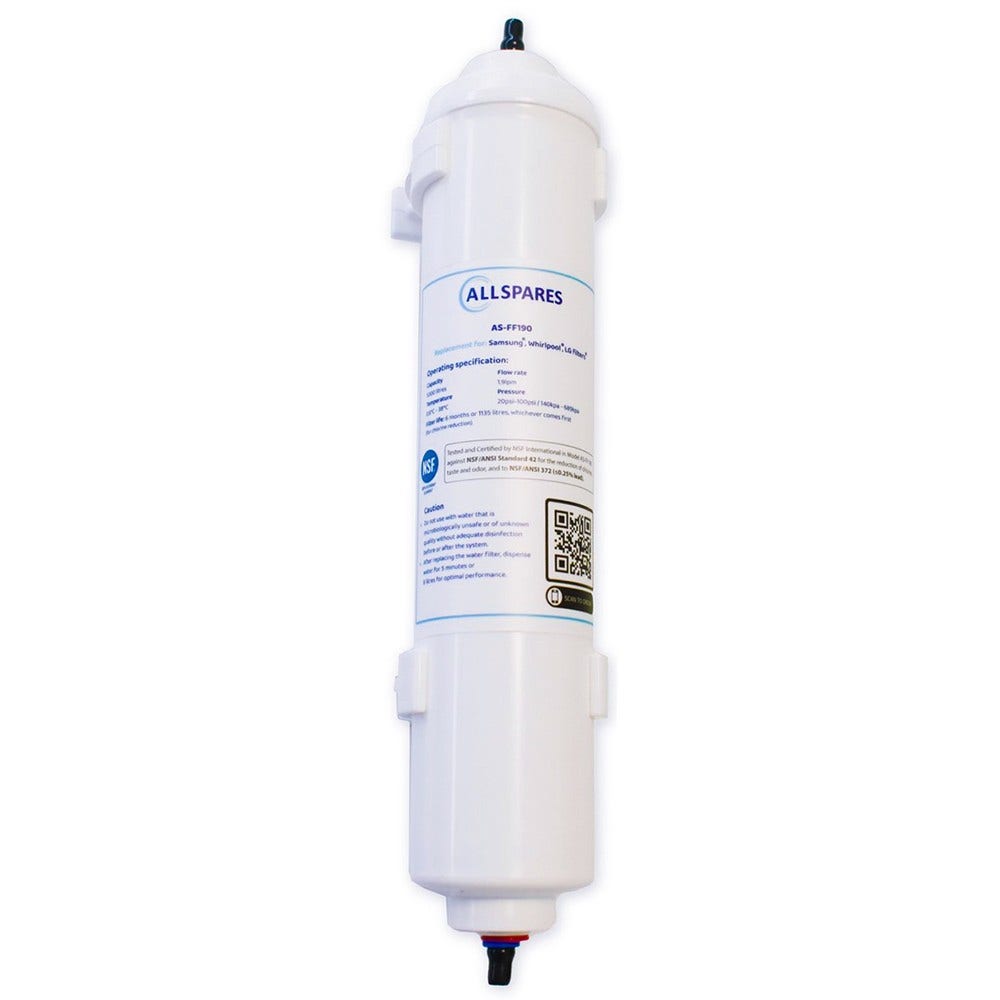 2 Filtri Acqua Compatibili Haier 0060823485A E Kemflo Aicro &ndash; Rimuovono Cloro E Odori