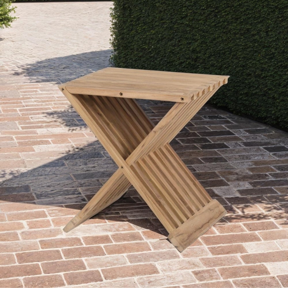 Chaise pliable en Bois de couleur Brun Chaise pliable en Bois de couleur Brun