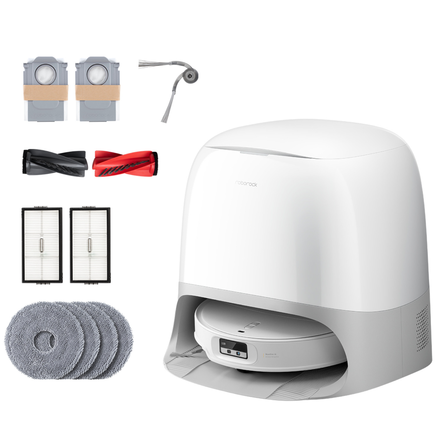 Roborock Qrevo Curv 2 ProX White | electronic4you