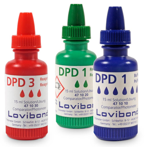 Messbecher Colorimetro Für Chlor – Misst Frei, Gesamt & Kombiniert (DPD 1–3), Für Trinkwasser & Pool