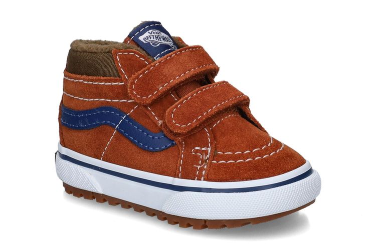 Premiers pas fermés VANS SK8 MID pour Garçons