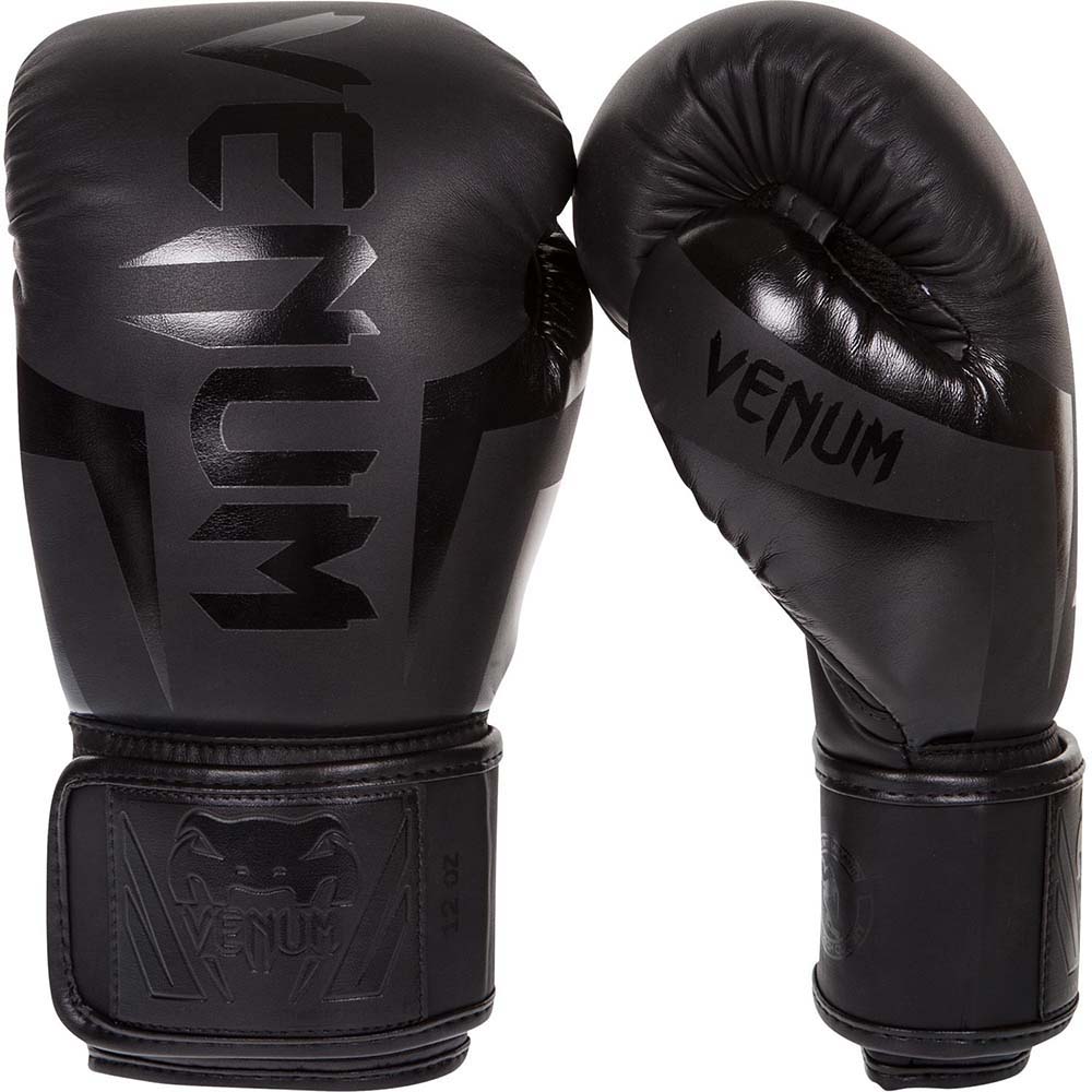 VENUM Boxhandschuhe, Elite, schwarz-matt, 16 Oz | Boxhandschuhe