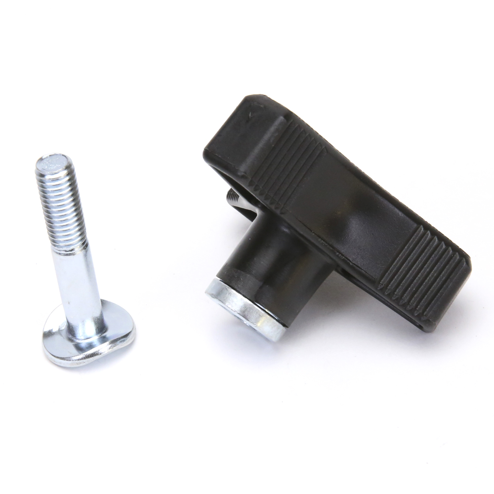 QIBZI Kit 4 Écrous Triangulaires + 4 Vis Pour Poignées De Tondeuse à Gazon - Pièces De Rechange Robustes