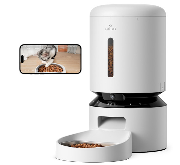 PETLIBRO GRANARY スマートカメラ給餌器 5L ブラック Petlibro Granary Smart Feeder