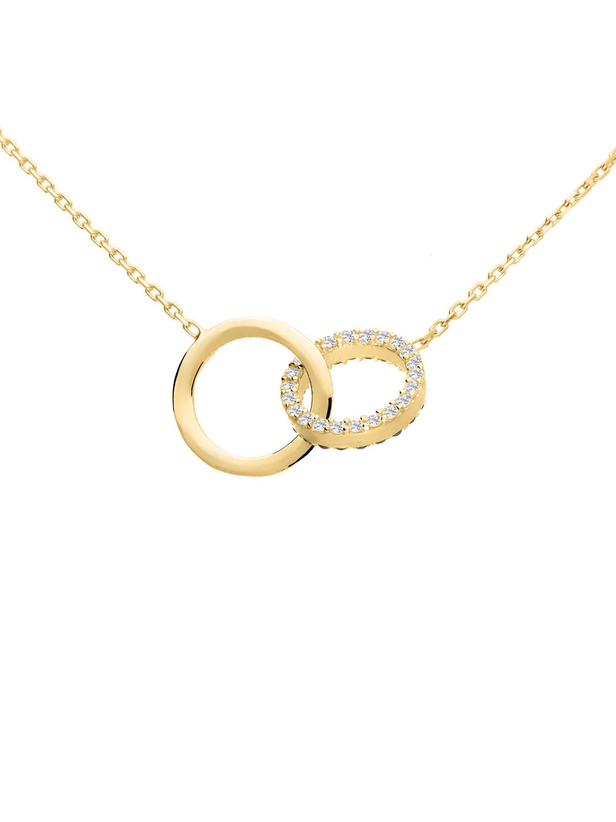 Dajana Halskette (Anker) Anhänger (Zirkonia) (L: 45cm) 333