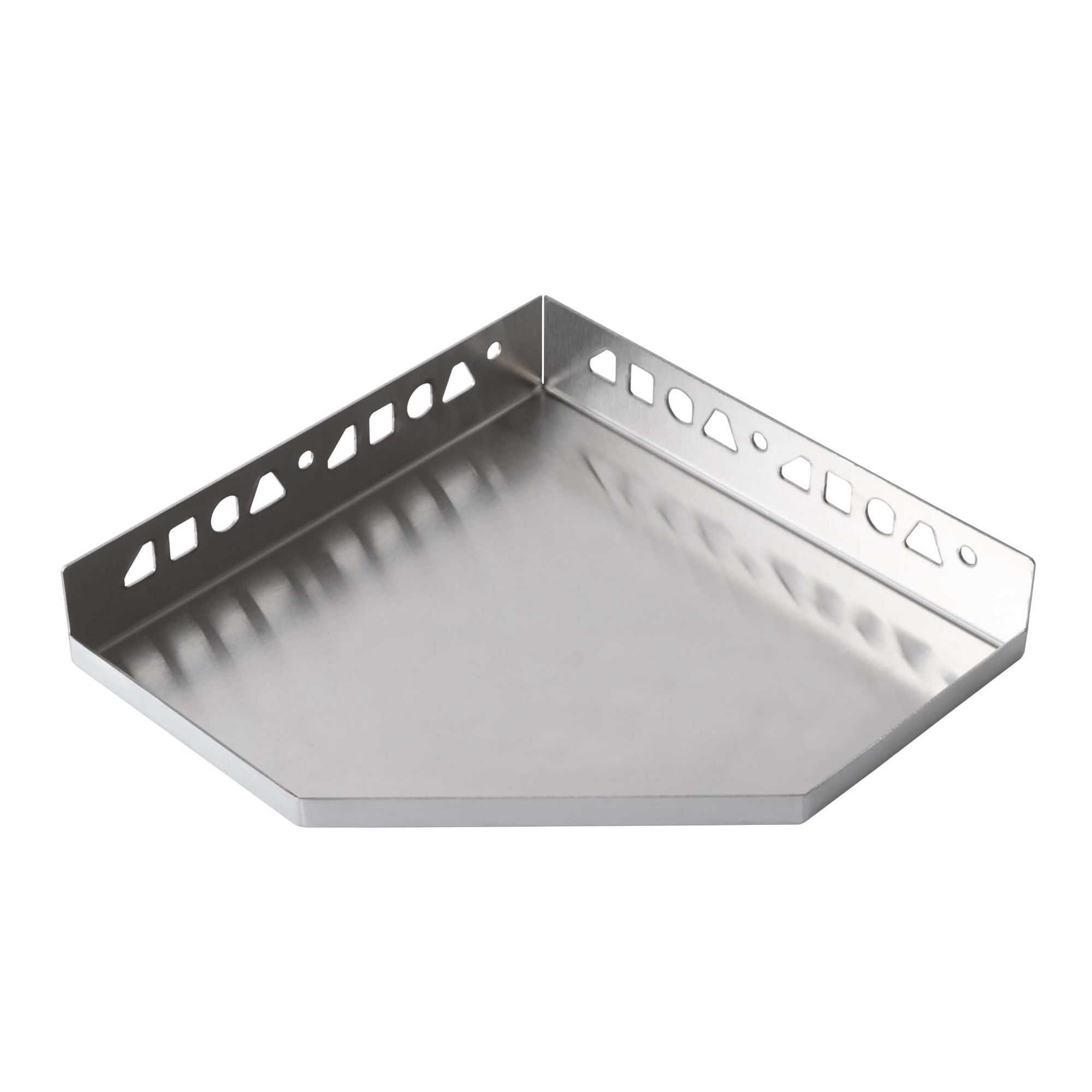 Étagère De Douche Dalsys - 205x205mm - Argent Inox - À Carreler Sans Perçage