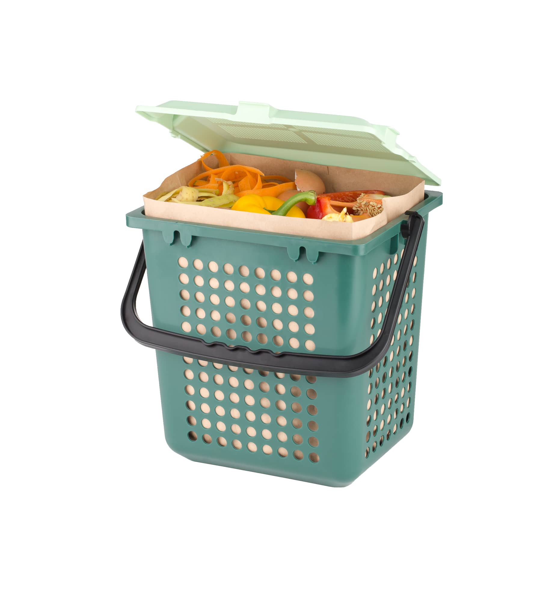 bioMat® AirBox® Set | Biomülleimer mit Papiertüten kaufen
