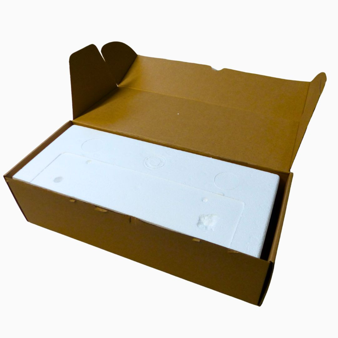 ZOFUN Lot De 12 Boîtes à Œufs Carton Marron Avec Couvercle - Biodégradables Pour 12 Œufs + Autocollants