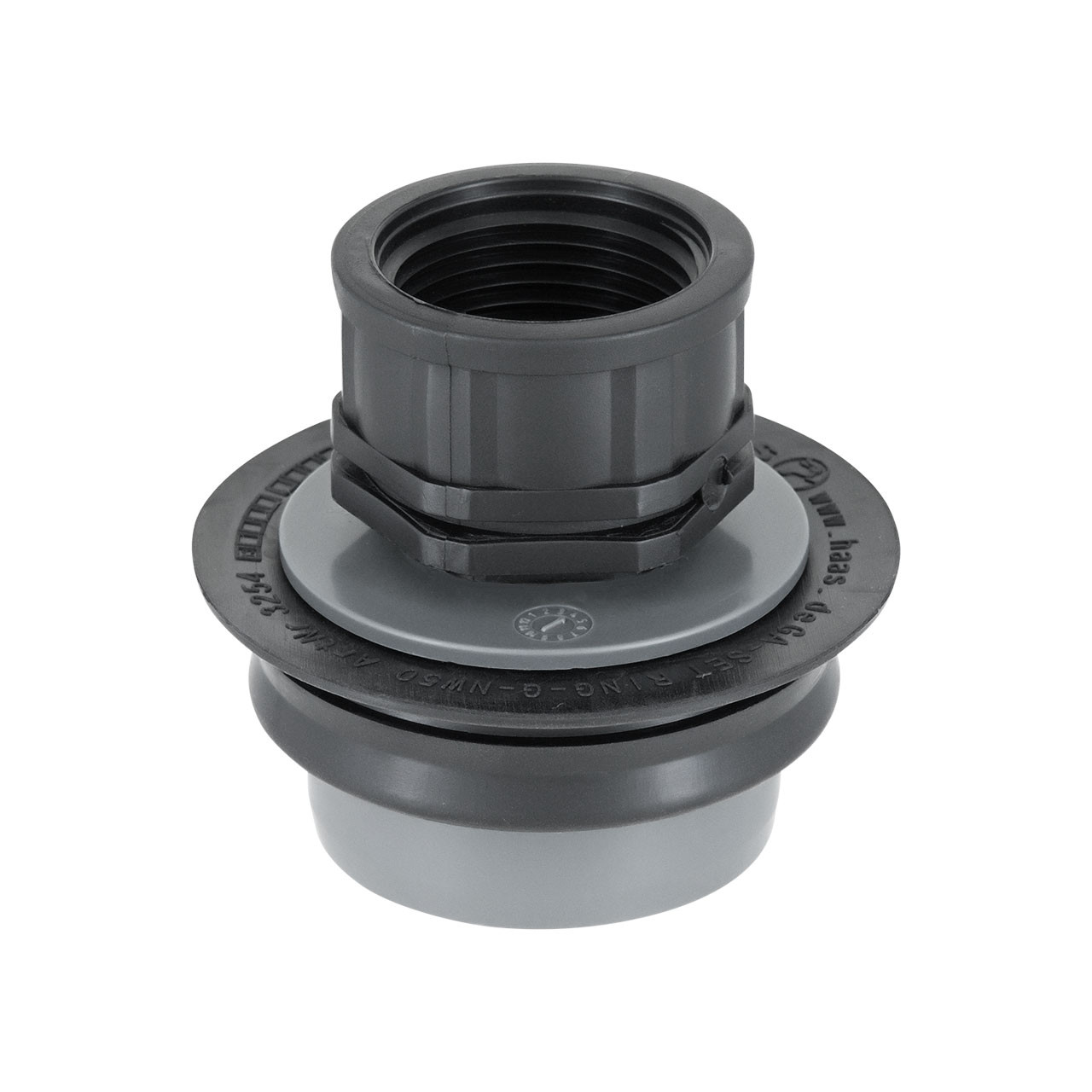 FN-Technik IBC - Coperchio filtro per acqua piovana, DN 225, HT DN 75, in nylon, HT DN 75: arco DN 75 45