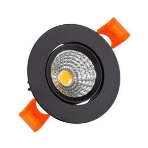 Inbouwspots led Tom - Zaagmaat 55MM - Niet Dimbaar - Zwart