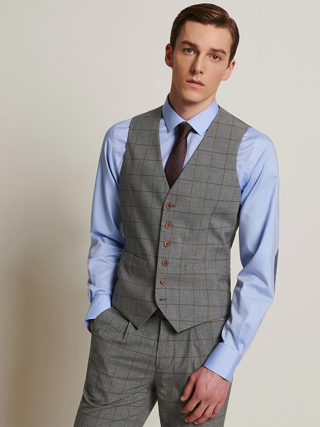 Devred Veste Costume Veste Costume Gris Veste Blazer Homme Gris