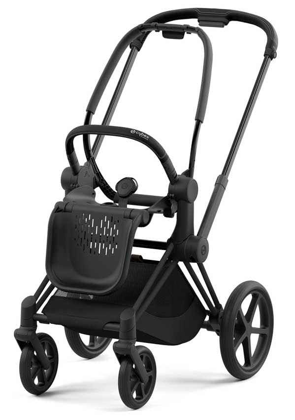Priam Gestell Cybex Priam Lux Kinderwagen CYBEX Platinum Priam Stroller  Black  Peek A Boo Store