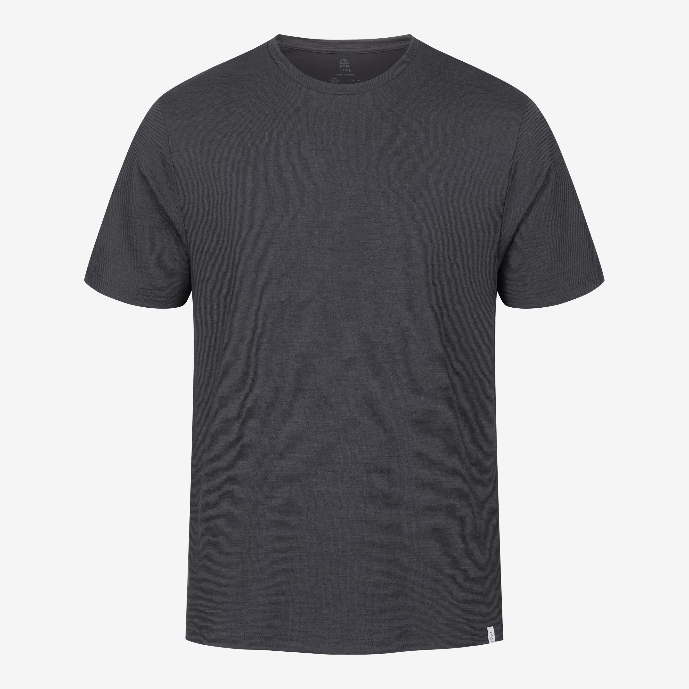 Merino T-Shirt Regular Fit von TOM FYFE - 100 % Merinowolle 