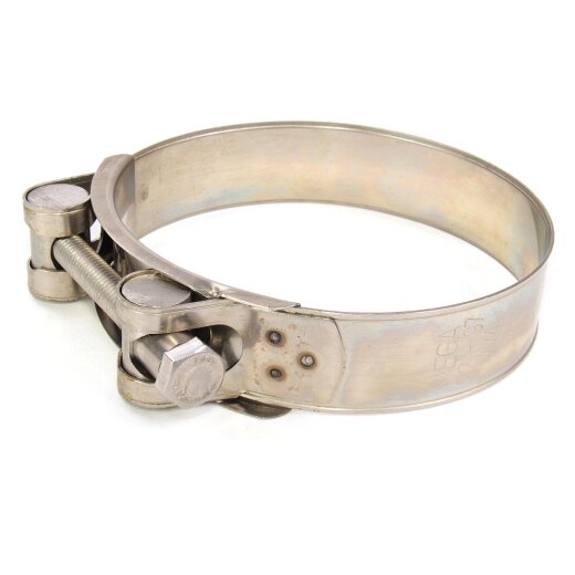 Gelenkbolzenschelle / Spannbackenschelle Edelstahl V2A (W4)
