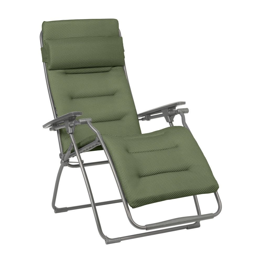 Zero Gravity Padded Reclining Chair Futura BeComfort® Green Olive