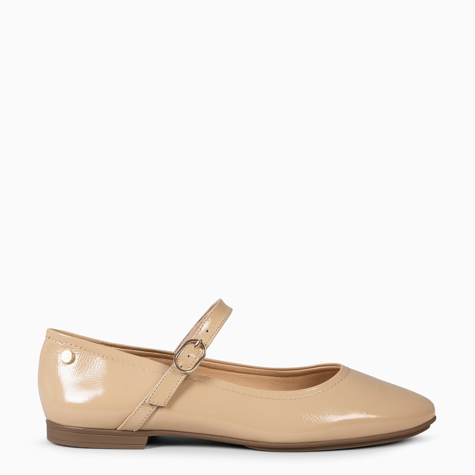 ROSALIE - BEIGE ROUNDED TOE MARY-JANE | miMaO ®