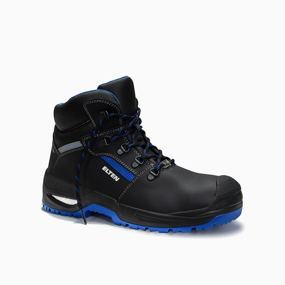 ELTEN Sicherheitsschuhe Daniel Pro Mid ESD S3 – Leichte Stahlkappenschuhe Für Arbeit & Beruf
