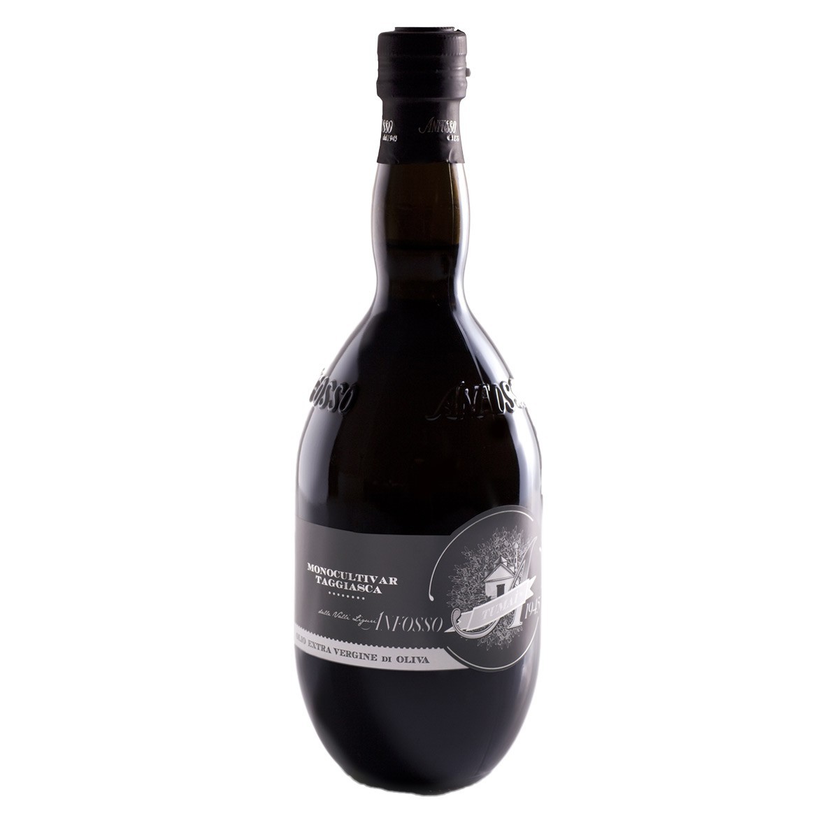 ★一点限り【USオリジMONO/黒銀ラベル/深溝】MJQ『Fontessa』 Extra Virgin Olive Oil TUMAI Taggiasca - Anfosso - 750ml