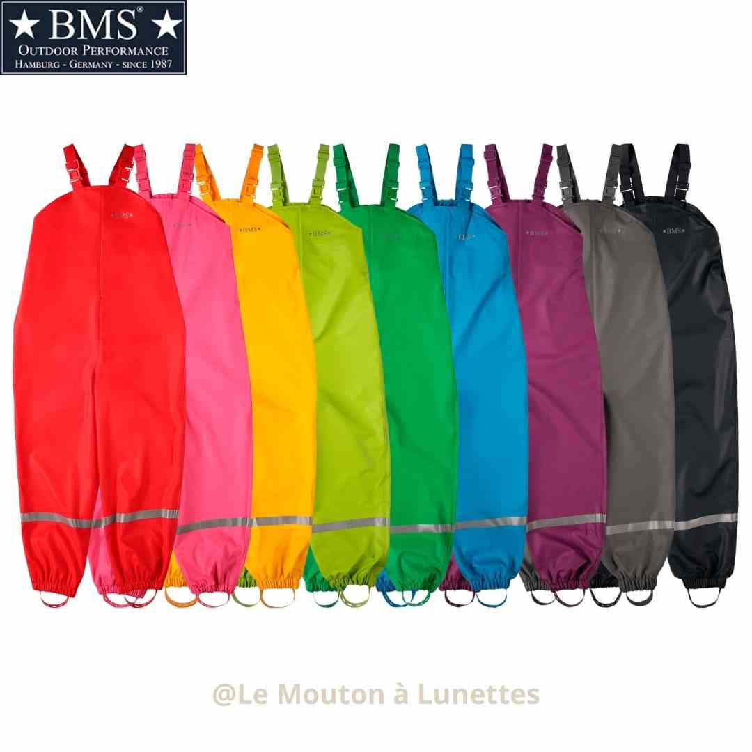 Salopette Imperméable Garçon Enfant 2025 - Combinaison Pluie Coupe-Vent Avec Chaussures Boue