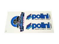 Autocollant Vintage Polini Motori – Années 80 – Original – Fabriqué En Italie