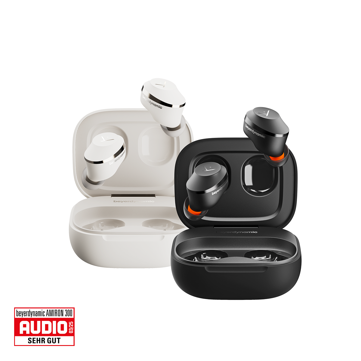 極美品 beyerdynamic AMIRON 300 cream AMIRON 300 cream: True Wireless Earphones |beyerdynamic