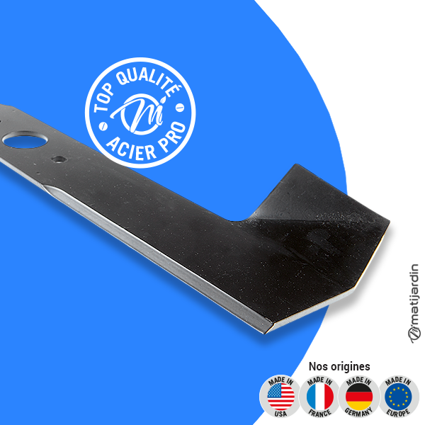 Lame de tondeuse pour Viking longueur de coupe 52,8 cm - lames tondeuses viking