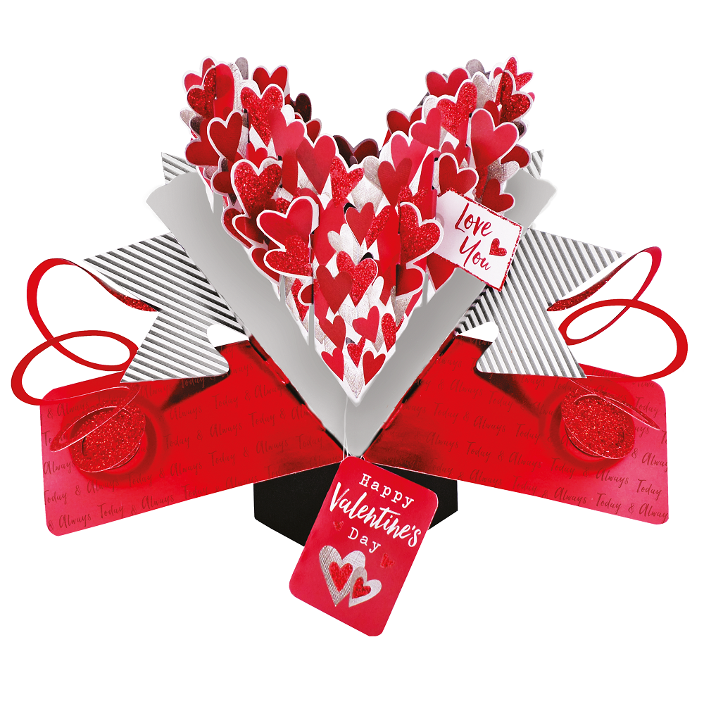 VALENTINE'S CUPID 3D Pop up Greeting Card Home Décor