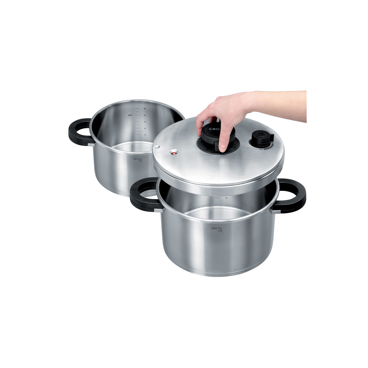 Monix Guarnizione Pentola A Pressione Classica 4 L, Grigio, 4 - 2