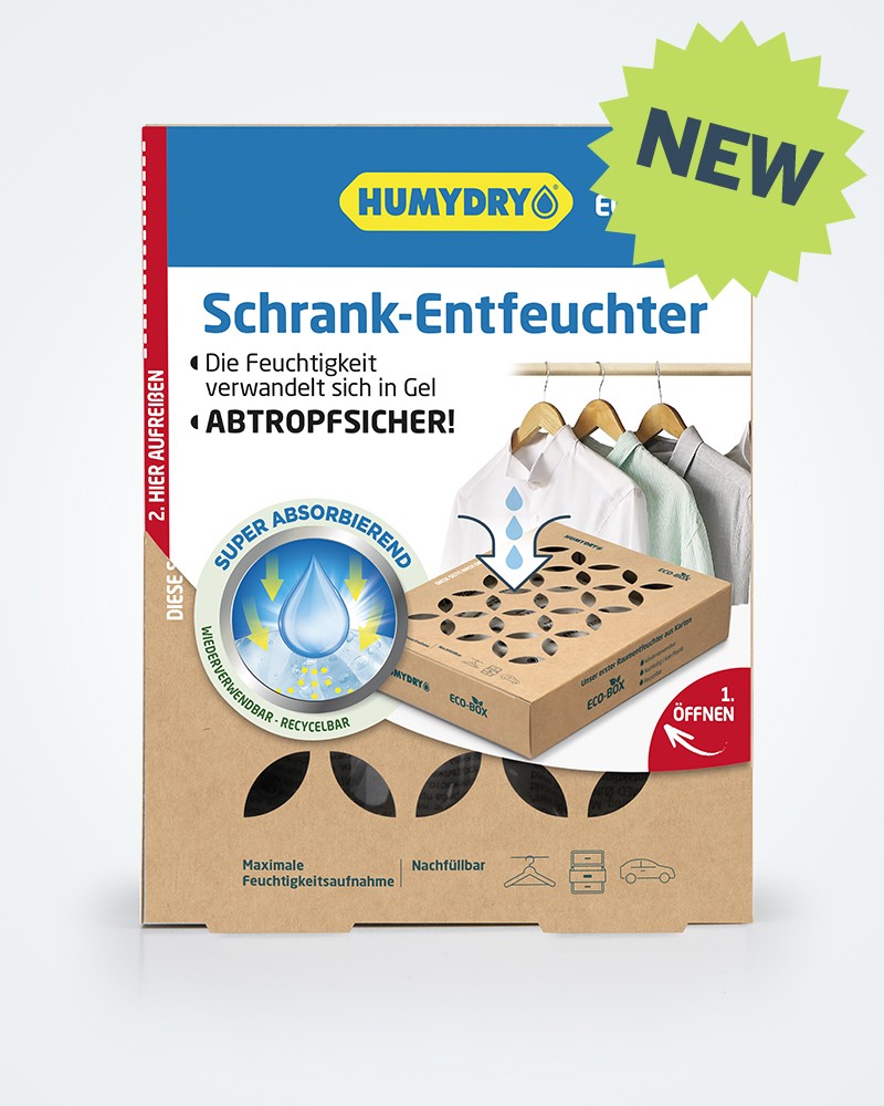 Humydry Eco-box Schrank-Entfeuchter Gel bag
