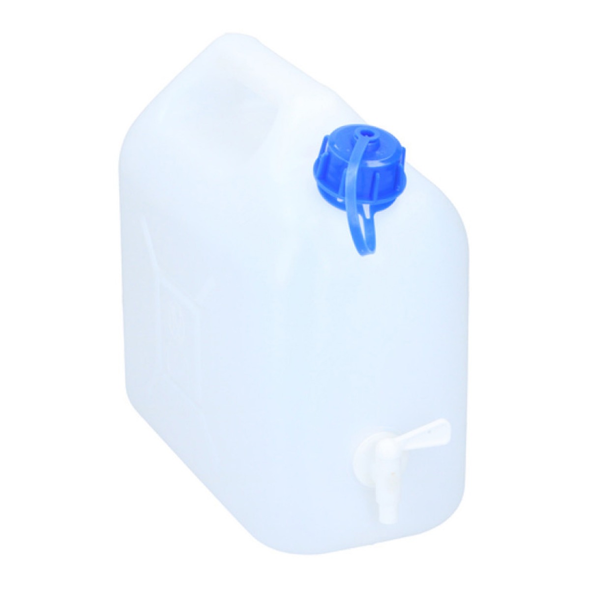 Sliveal Waterjerrycan, 5 ~ 25 liter, met kraan, geschikt voor camping, voedselveilig, brede hals, BPA-vrij, blauw, auto, draagbaar, geschikt voor outdoor, kamperen en rijden, 5,5 liter