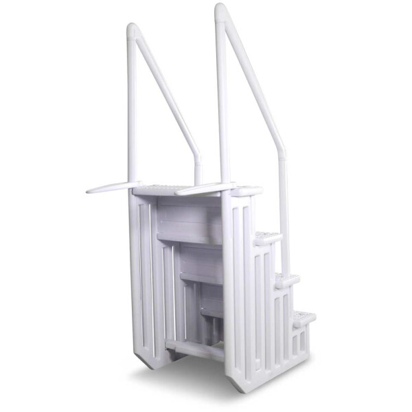 Poolleiter Stufe Ersatz 49x9,9cm - Rutschfeste ABS Kunststoff Stufe