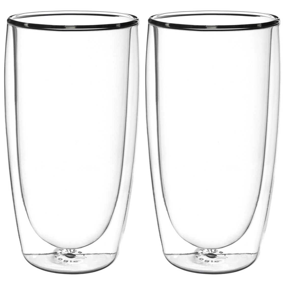 Doppelwandige Kaffeegläser 200 Ml – 2er Set, Aus Borosilikatglas, Hitzebeständig, Für Latte & Cappuccino