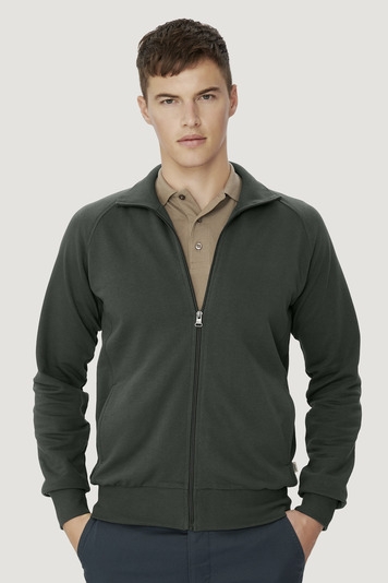 Chorchester College Sweatjacke - Unisex Mit Kontrastfarbenen Ärmeln