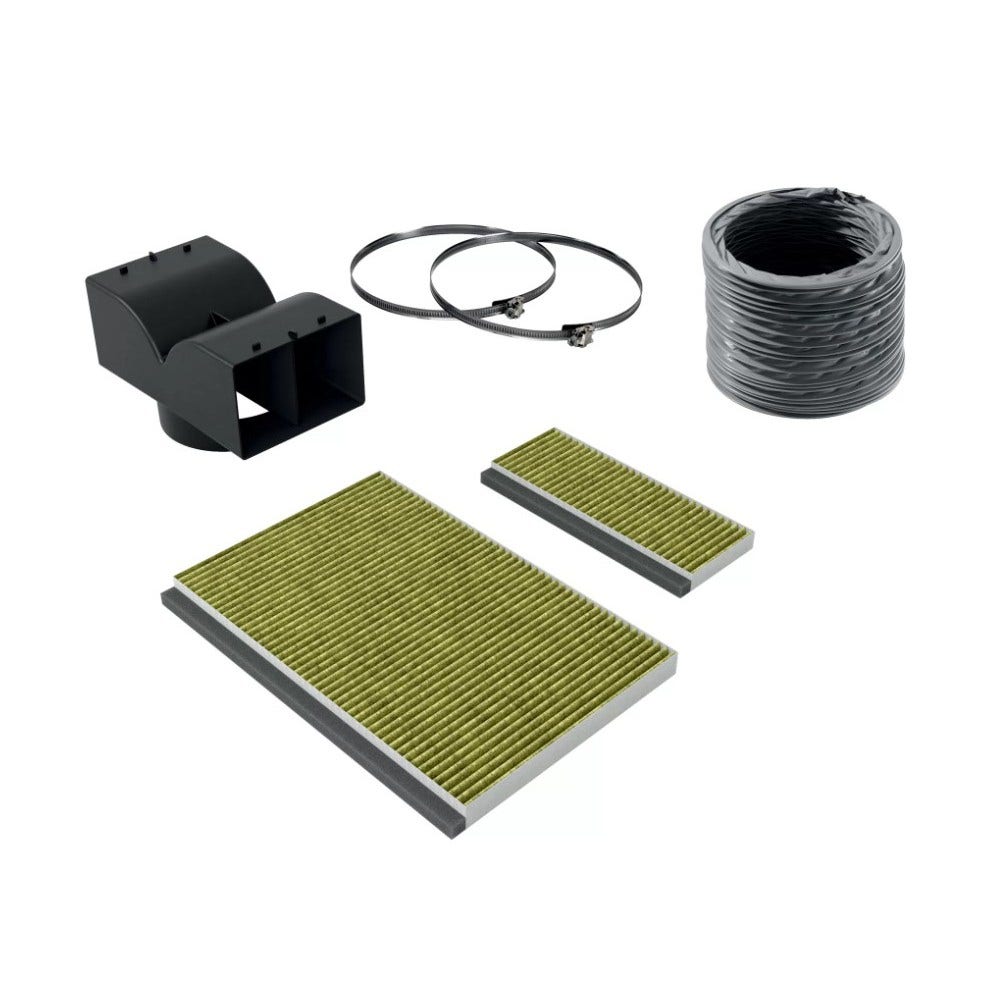 Set of 4 activated carbon filters - replacement for the Madrid KITC3R for convection operation - suitable KSET610X, KSET910X
